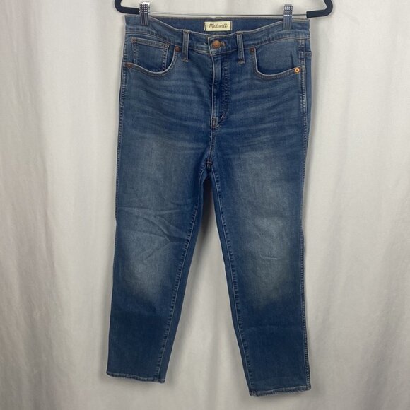 Madewell Stovepipe Jeans in Leaside Wash - Size 28 - Picture 4 of 14